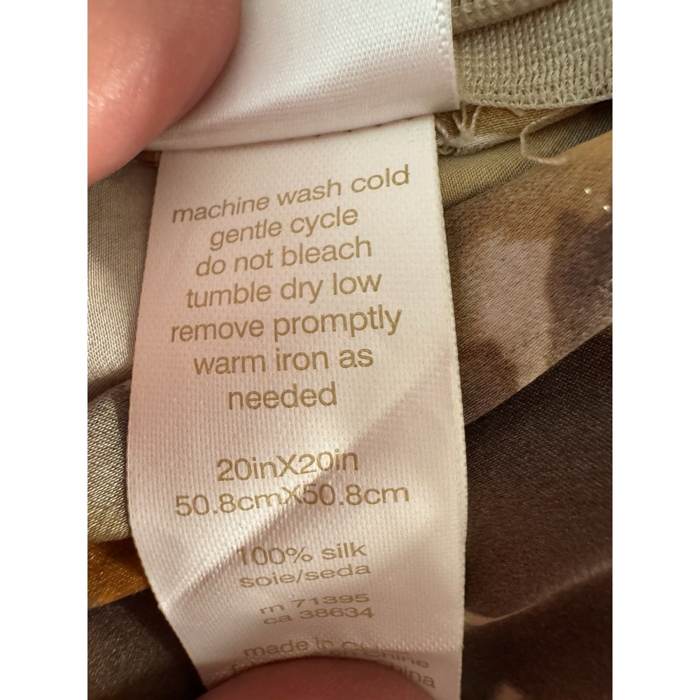 Silk Throw Pillow Cover - Picture 6 of 6